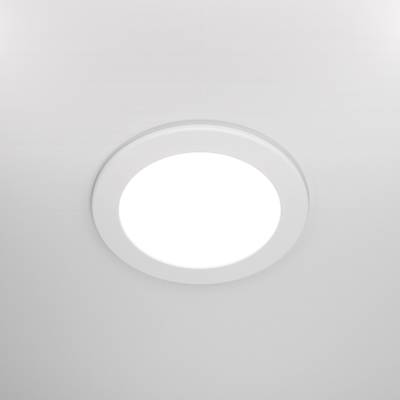 Встраиваемый светильник Стоктон / Stockton 12 Вт 3-4-6 К 110° IP44 с переключателем цветовой температуры, DL016-6-L12W. TM Maytoni