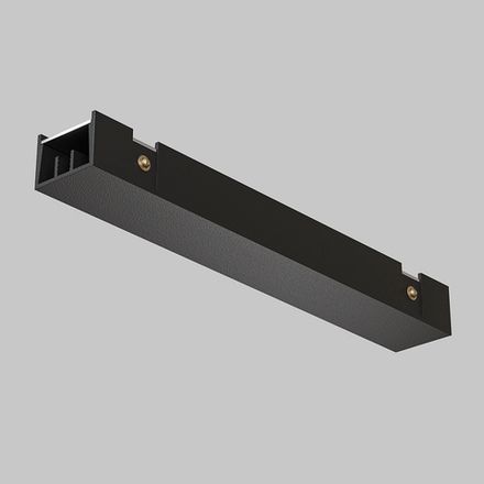 Коннектор питания прямой Basity, черный, TRA172IPC-1B. TM Maytoni