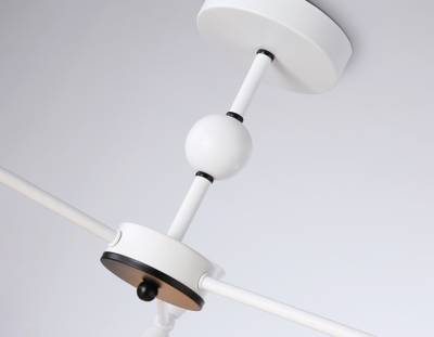 Подвесной светильник TR3164/3 WH/BK белый/черный E27/3 max 60W D580*380