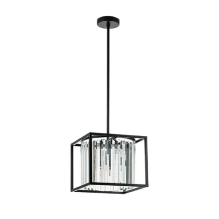 713037 Люстра REGOLO 3х40W G9 ЧЕРНЫЙ МАТОВЫЙ/ПРОЗРАЧНЫЙ Lightstar