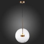 SL1133.233.01 Светильник подвесной ST-Luce Латунь/Прозрачный LED 1*14W 3000K