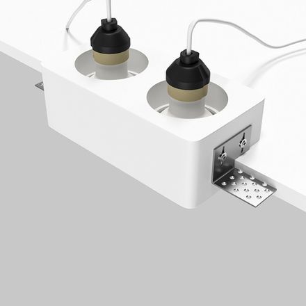 Встраиваемый светильник Gyps Modern GU10 2x10Вт, DL123-GU10-02-W. TM Maytoni