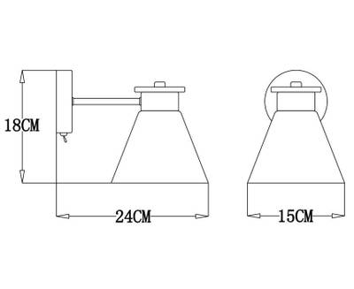 Бра Arte Lamp TYLER A1031AP-1WH, 1хE27