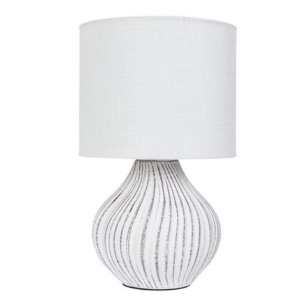 Декоративная настольная лампа Arte Lamp NUSAKAN A5034LT-1WH, 1хE14