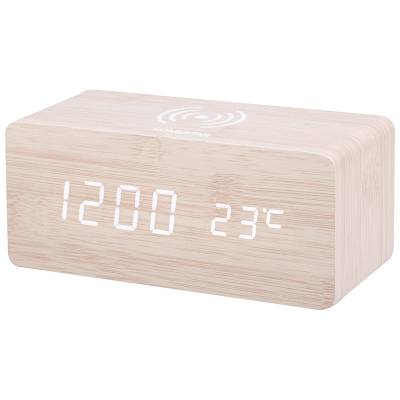 Часы электронные с беспроводной зарядкой HomeStar HS-0123
