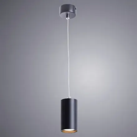Точечный подвесной светильник Arte Lamp CANOPUS A1516SP-1BK, 1хGU10