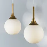 813012 Подвес GLOBO 1х40W E14 gold/white Lightstar