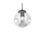 Подвесной светильник TR3511 BK/SM черный/дымчатый E27 max 40W D200*1200