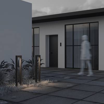 Ландшафтный светильник Bonn 3000К 10Вт IP 65, O425FL-L10GF. TM Maytoni