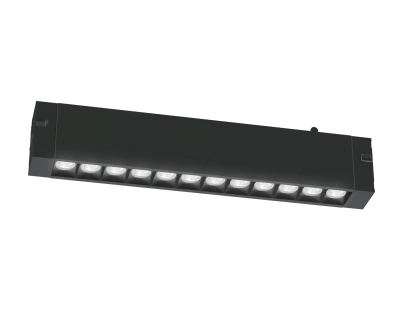 Светильник трековый светодиодный Magnetic SMART 220V 25mm GL8075 BK черный IP20 9W 3000-6000K 24° 220*25*41