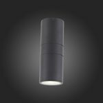 SL074.411.02 Светильник уличный настенный ST-Luce Черный/Черный LED 2*8W 4000K