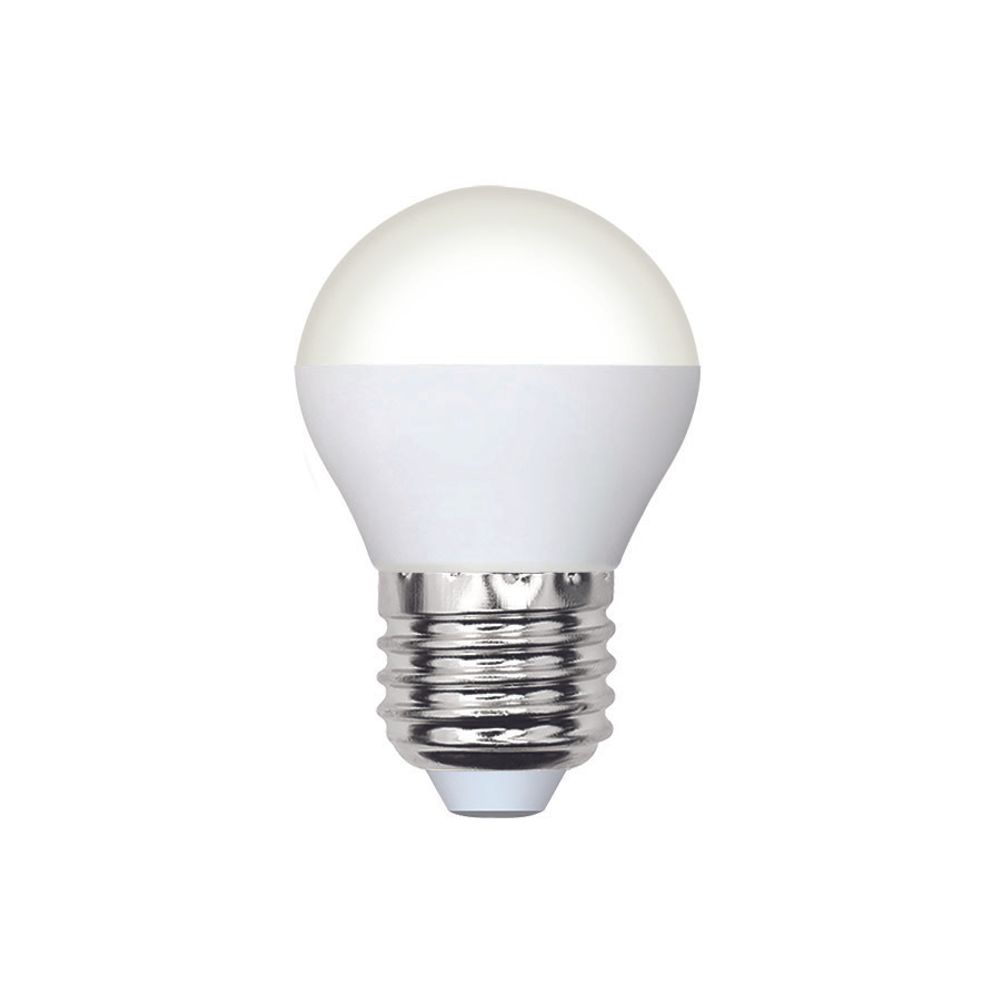 LED-G45-7W/3000K/E27/FR/SLS Лампа светодиодная. Форма &quot;шар&quot;, матовая. Теплый белый свет (3000K). ТМ Volpe
