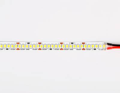 Светодиодная лента GS3301 2835 240Led/ 18W m/ 24V IP20 3000K/ 5000*10*1.2mm/ кратность резки 25mm (2 конт.)