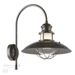 4164/1WA NATURE ODL19 705 коричневый/прозрачный Уличный настенный светильник IP44 E27 1*60W DANTE