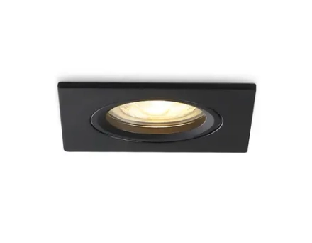 Светильник встраиваемый TN102456 BK черный GU5.3 85*85*28