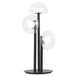 Настольная лампа Crystal Lux BOSQUE LG3 BLACK/TRANSPARENT 0270/503