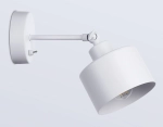 Накладной спот с выключателем в стиле лофт TR8135 WH белый E27 max 40W D120*290