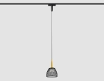 Светильник светодиодный трековый для шинопровода Magnetic Ultra Slim GV1656 BK/GD черный/золото IP20 9W 4200K 48V 24° D115*1500
