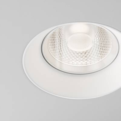 Встраиваемый светильник Flint GU10х1, IP44, DL101-GU10-TRS-W. TM Maytoni