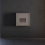 VLS001314 Накладка для розетки компьютерной RJ45 кат.6, S70 (капучино). (ТМ Maytoni)