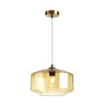 4747/1 PENDANT ODL21 487 янтарный/бронзовый Подвес E27 60W BINGA