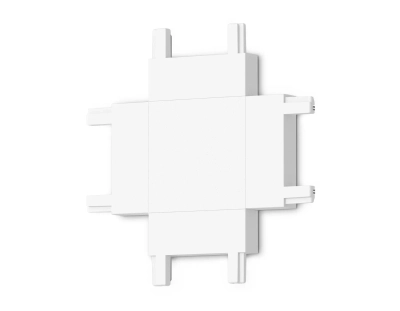 Коннектор X-образный для накладного шинопровода Magnetic Ultra Slim GV1124 WH белый 46*46*6