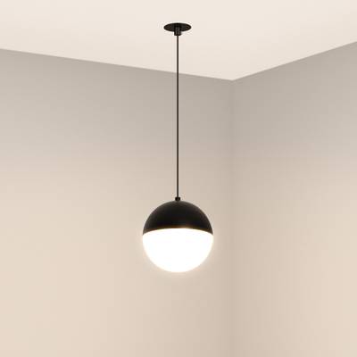 Светильник SP-EMISFERO-HANG-BUILT-R150-11W Day4000 (BK, 170 deg, 230V) (Arlight, IP20 Металл, 3 года)