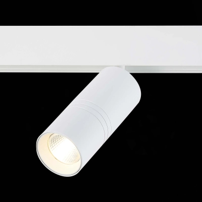 ST365.536.18 Магнитный трековый светильник белый LED 1*18W 3000K 1 530Lm Ra>80 36° IP20 L-xW60xH148 48V