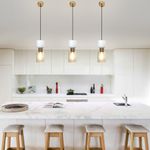 Подвесной светильник со стеклянным плафоном 50118/1 латунь, E27х1