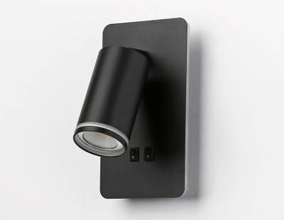 Светильник настенный FW2466 BK черный LED 4200K 9W 185*105*150