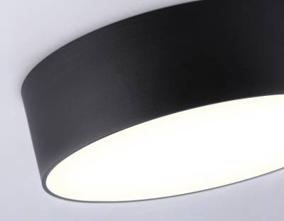 Светильник светодиодный потолочный FV5517 BK черный LED 18W 3000K D160*58 (Без ПДУ)