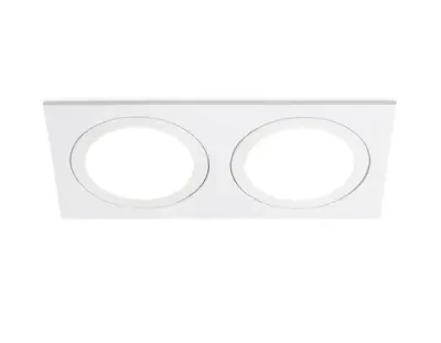 Светильник встраиваемый TN51826/2 WH белый GX53/2 max 15W 215*110*39