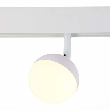 ST358.536.07 Магнитный трековый светильник белый LED 1*7W 3000K 520Lm Ra&gt;80 120° IP20 L120xW90xH192 48V