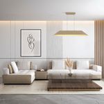 SL3001.813.01 Светильник подвесной ST-Luce Бежевый,Белый/Бежевый,Белый LED 1*32W 3000K