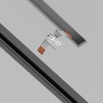 Держатель пружинный Unity встраиваемый, серебро, TRA002HR-11B. TM Maytoni