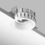 G214606WMOD Светильник DOMINO ROUND под LED модуль/лампу МR16 БЕЛЫЙ (214610+214606+214006)