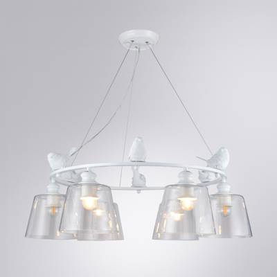 Подвесная люстра Arte Lamp PASSERO A4289LM-6WH, 6хE27