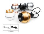Насадка передняя для корпуса светильника с диаметром отверстия D70mm N7034 PYG золото желтое полированное D70*H27mm Out10mm MR16