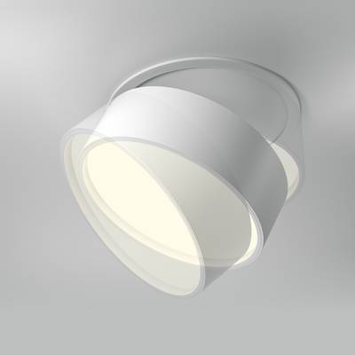 Встраиваемый светильник Onda 3000K 18Вт 120°, DL024-18W3K-W. TM Maytoni