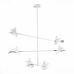 SL1801.503.06 Люстра подвесная ST-Luce Белый/Белый E14 6*60W