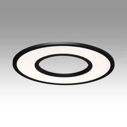 7717/52L MITRA LED SN Светильник металл/акрил/белый/черный LED 52Вт 3000-6500К D590 IP20 пульт ДУ ALTAIR