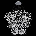 SL379.103.486 Люстра подвесная ST-Luce Серебристый/Белый LED 486*0,5W 3500K