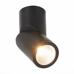 ST650.442.10 Светильник потолочный Черный LED 1*10W 4000K 800Lm Ra&gt;90 38° IP44 D60xH175 165-265V
