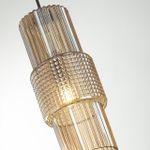5019/1 MODERN ODL23 481 бронзовый/янтарный металл/стекло Подвес E14 1*40W PIMPA