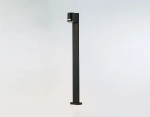 Светильник уличный ландшафтный ST3754 BK черный IP54 GU10 max 35W 136*105*800