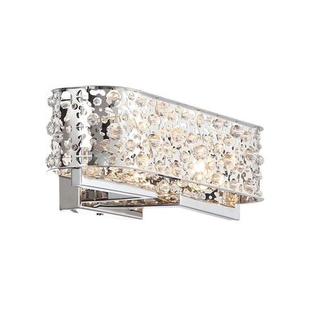 SL1117.101.01 Светильник настенный ST-Luce Хром/Хром, Прозрачный G9 2*3W