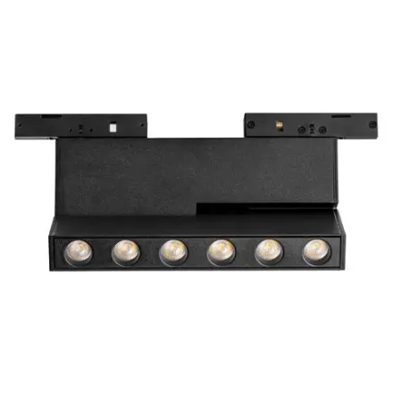 206947 Светильник линейный поворотный 24V д/трека LINEA LED 6W 500LM 30G ЧЕРНЫЙ 4000K Lightstar
