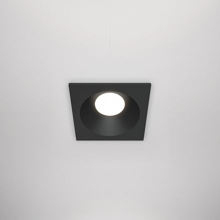 Встраиваемый светильник Zoom GU10х1, IP65, DL033-2-01B. TM Maytoni