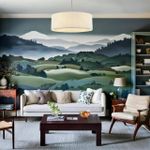 8110/5 MODERNI LN25 138 хром/белый, металл/текстиль Люстра подвесная E14 5*40W 220V ZIGRISA