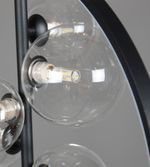 09408-5A,19 Люстра Иона черный d50 h150 G9 5*5W (4000K) (Led лампы в комплекте 4000К)